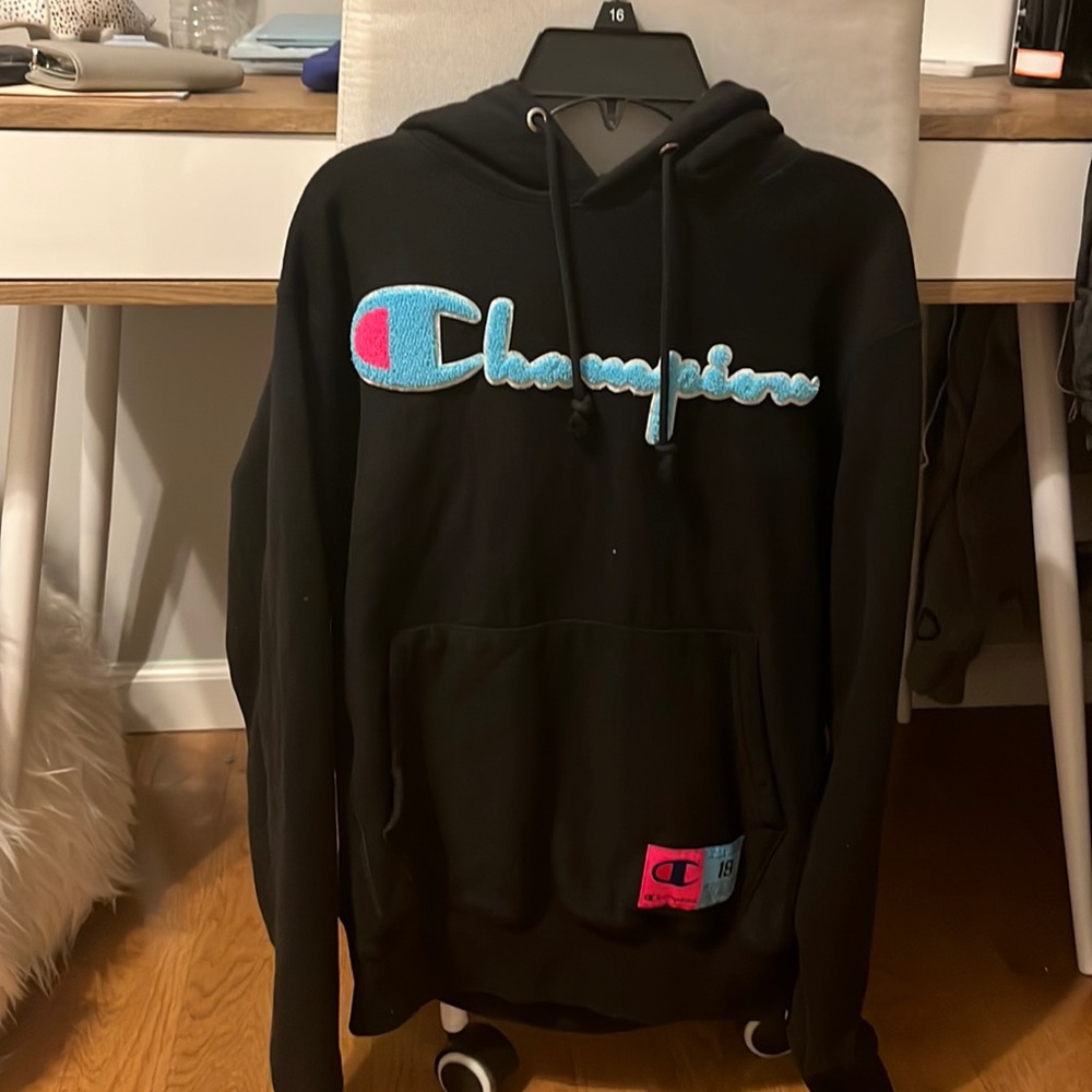 Champion black hoodie